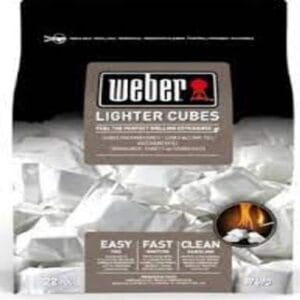 Weber kola uppkveikju kubbar