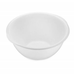 Plastskál hvít - 2,5 ltr