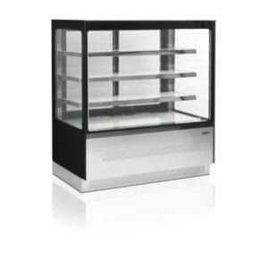Tefcold Kæliskápur svartur Display
