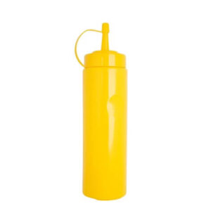 Plast skvísa gul - 350 ml