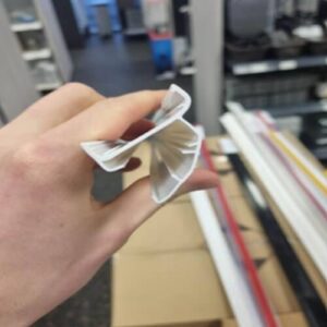 MEETHOPE Plastic lable holder 990mm svart