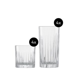 ZWIESEL Stage sett 4+4 glös