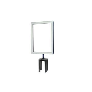 TENSATOR SIGN HOLDER A4 CHROME