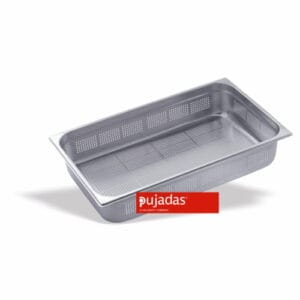 Pujadas GN stálgastrobakki gataður 1/1 15cm