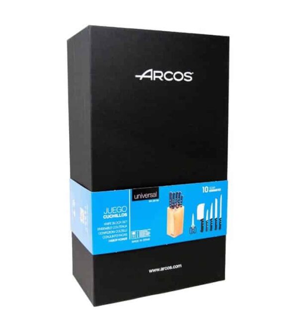 ARCOS Universal hnífasett í viðarstandi - Image 3