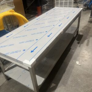 Tecnodom stálborð (TN20MID) 67cm á hæð