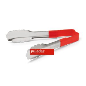 Pujadas töng með rauðu handfangi - 24 cm