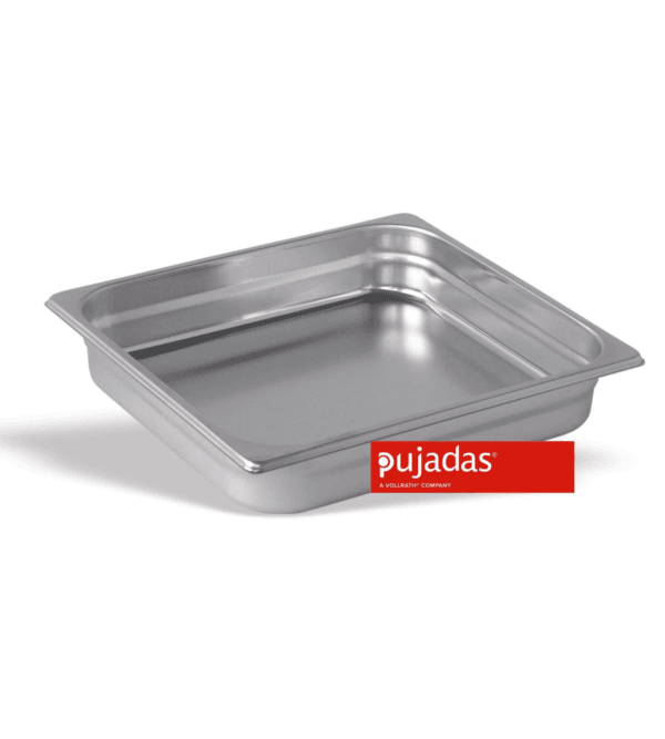 Pujadas GN 2/3 10cm stálgastrobakki