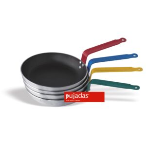Pujadas panna teflon m. rauðu hand. Ø 28sm