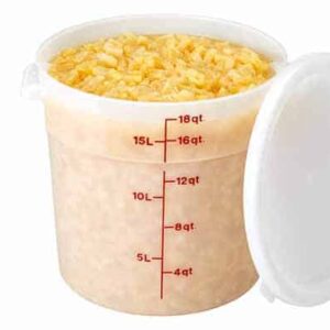 Plastlok á fötu 37,8 cm