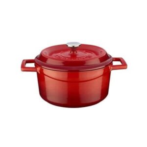 LAVA steypujárns pottur 20 cm rauður