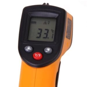 POS hitamælir innrauður geisli -50°C +380°C gráður