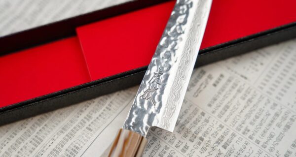 Kotetsu Damascus Petty hnífur - 15 cm - Image 3