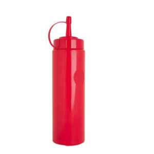 Plast skvísa rauð - 350 ml