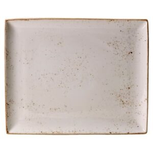 CRAFT ferkantaður diskur 27 x 33 cm - White