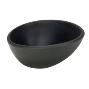 Melamin skál svört - 8 cm