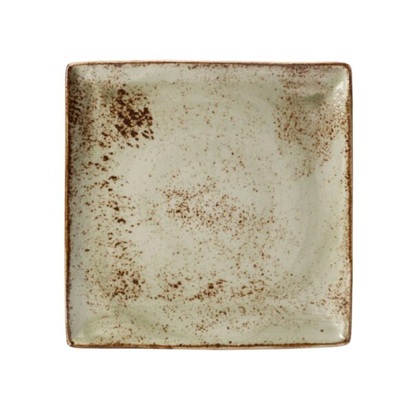 Steelite Craft ferkantaður diskur 27 x 27 cm - Green