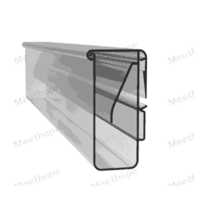 Meethope Plastic label holder 1190mm Black lokaður