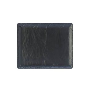 Slate Melamin Bakki Svartur - 1/2 GN
