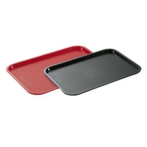 Was plastbakki rauður 35x27sm