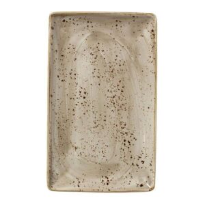 Steelite CRAFT ferkantaður diskur 27 x 17 cm - Porcini