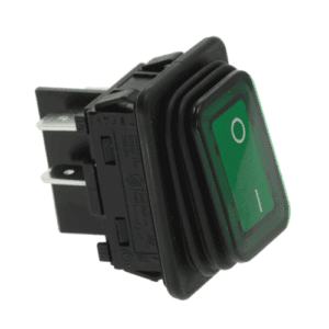 GEV Rocker switch mounting measurem 30x22 green
