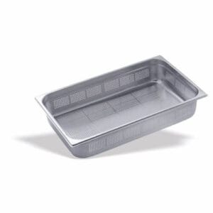 Pujadas Stálgastrobakki GN gata/m höldum  1/1 15cm