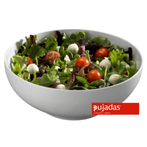 Pujadas skál melamin hvít -  26 cm