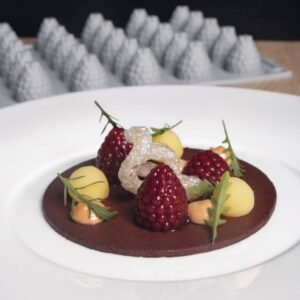 Pavoni Siliconform Gourmand  Hindber - 35 hólf