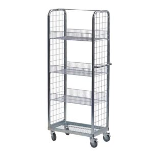 PALLETOWER Rúllubúr MERCHANDISING TROLLEY 400x690x1700mm