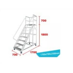 HBE Öryggiströppur 1700x700x2500mm