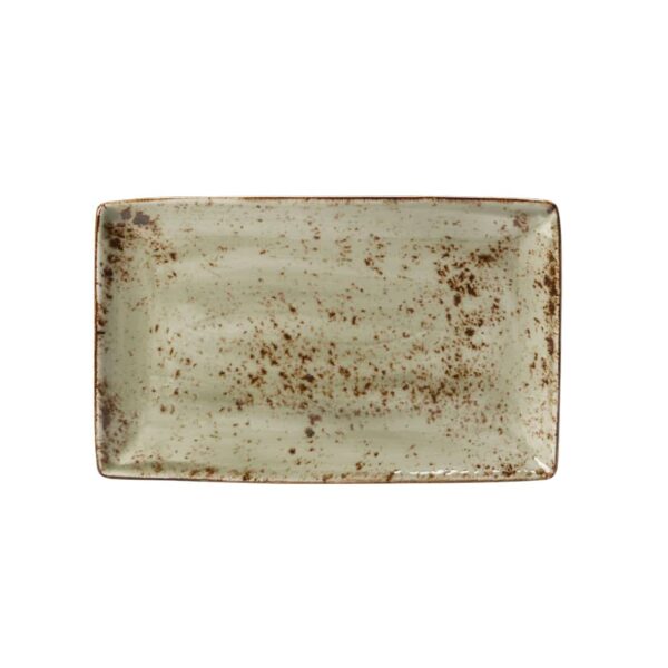 Steelite Craft ferkantaður diskur 27 x 17 cm - Green
