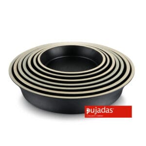 Pujadas skál melamin svört - 19 cm