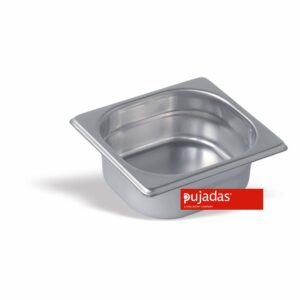 Pujadas Stálgastrobakki GN 1/6   6,5 cm