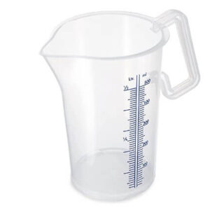 Plast mælikanna - 2 ltr