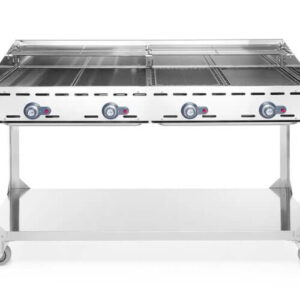 HENDI Grill með 4 brennurum