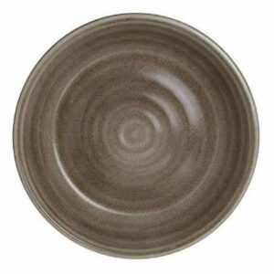 R.GORDON Djúpur Diskur Ljósbrúnn - 22 cm
