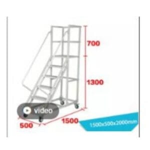 HBE Öryggiströppur 1500x500x2000mm
