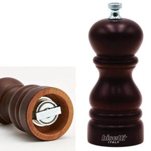 Bisetti Roma saltkvörn walnut - 13 cm