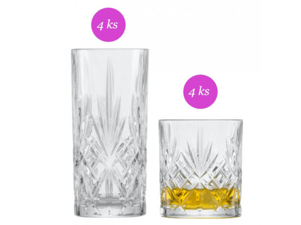 ZWIESEL Show sett 4 + 4 glös - Image 2