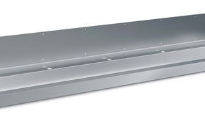 CombiSteel Handlaug 3m fyrir 5 blöndunartæki með bakkant