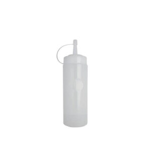 Plast skvísa glær sósuskammtari - 280 ml