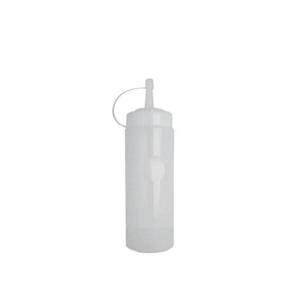 Plast skvísa glær sósuskammtari - 280 ml