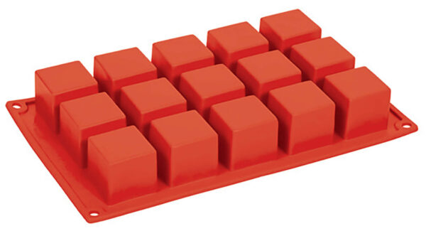 Pavoni Siliconform Cube -  15 hólf