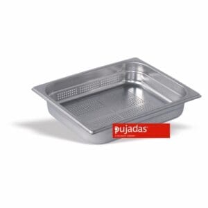 Pujadas GN Stálgastrobakki gataður 1/2 6,5cm
