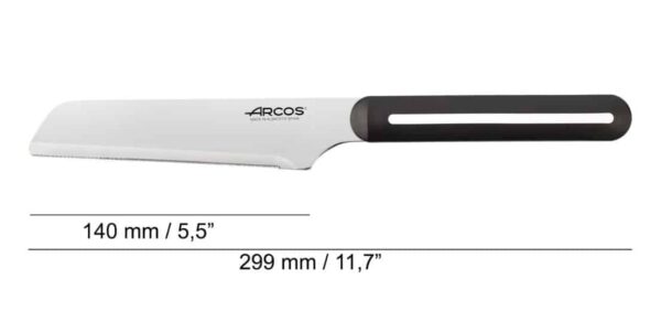 ARCOS Línea Hnífur Rifflaður - 14 cm - Image 2