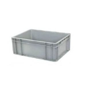 HBE Plastkassi grár D60xL40xH23