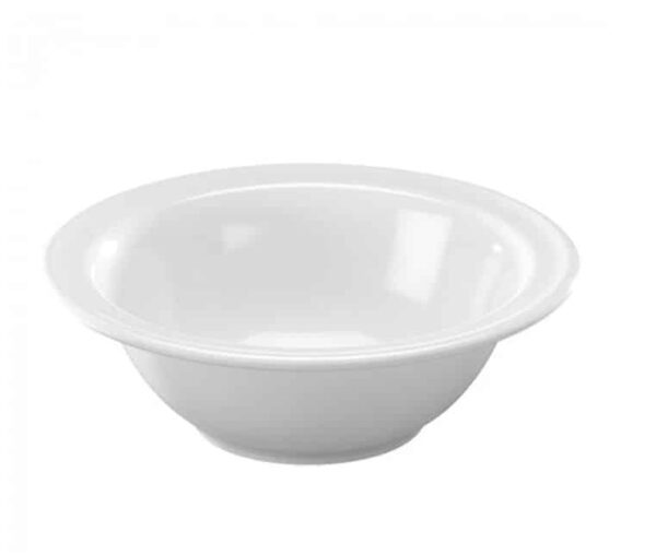 Melamin skál hvít - 16,5 cm hvít 45 cl.