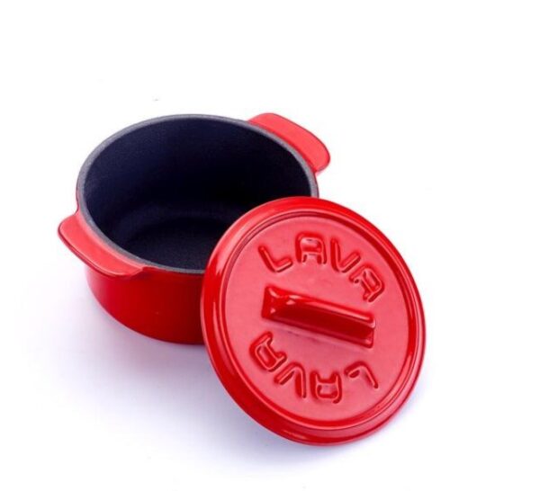 LAVA Mini casserole pottur 9 cm - Rauður - Image 2
