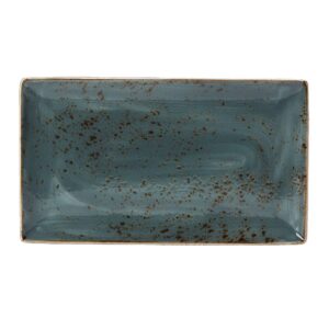 Steelite CRAFT ferkantaður diskur 37 x 16 cm - BLUE
